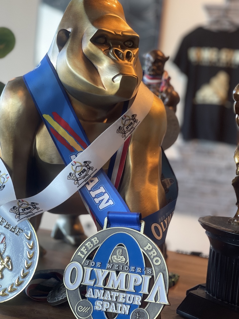 Nos coachs récompensés niveau international de fitness et bodybuilding